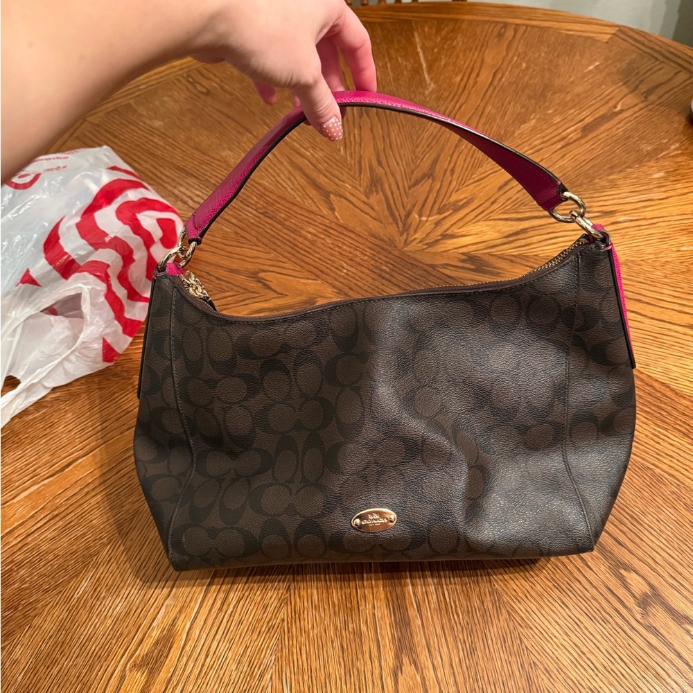 NWOT Coach Signature East/West Celeste Hobo bag